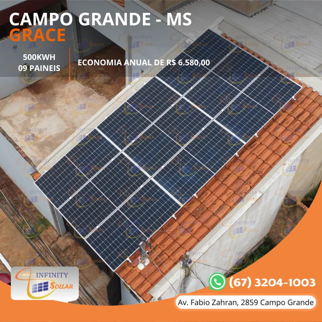 Projeto Infinity Sollar de Grace em Campo Grande MS